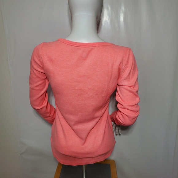 Gap Fit Women’s Active Long Sleeve Tee – Bright Coral - Picture 3 of 8